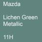 Preview: Mazda, Lichen Green Metallic, 11H.